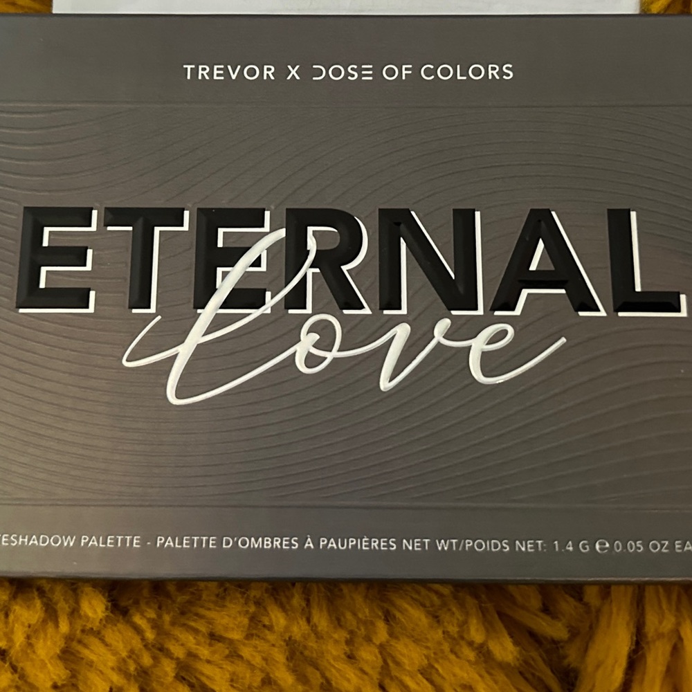 COPY - Trevor x Dose of Colors Eternal Love Palette